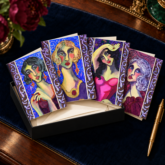 Greeting Card, "Les Parisiennes" Box Set