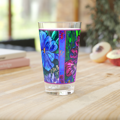 Pint/Cocktail Glasses - Purple Riot