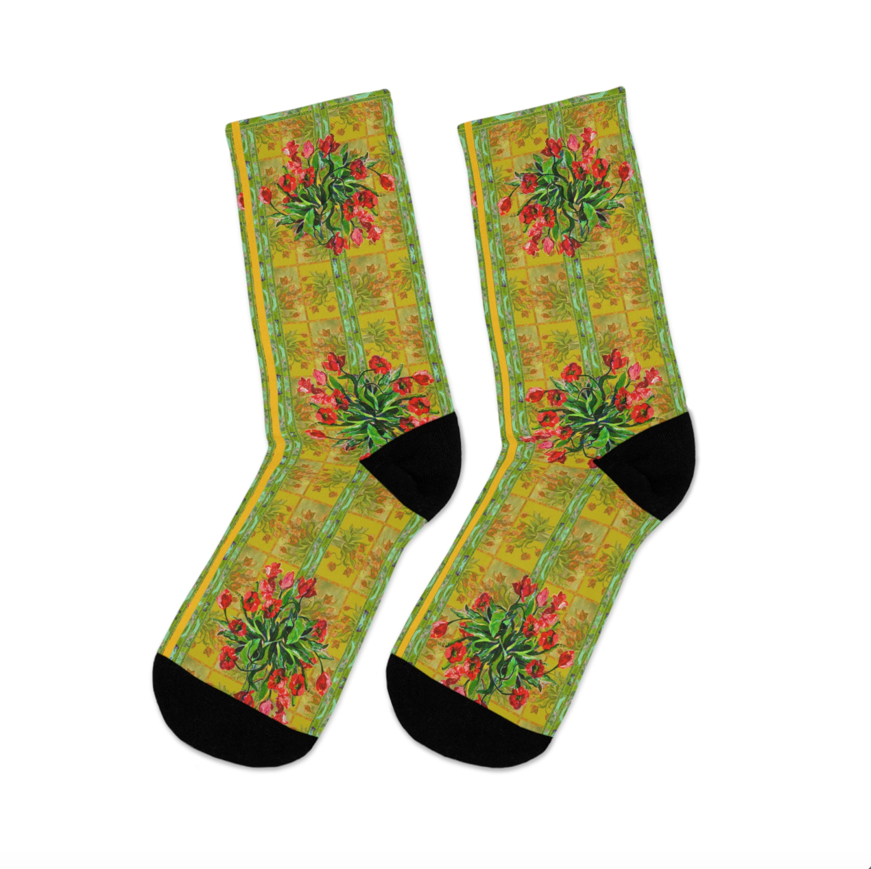 Eco-Friendly Socks - Poppy Party