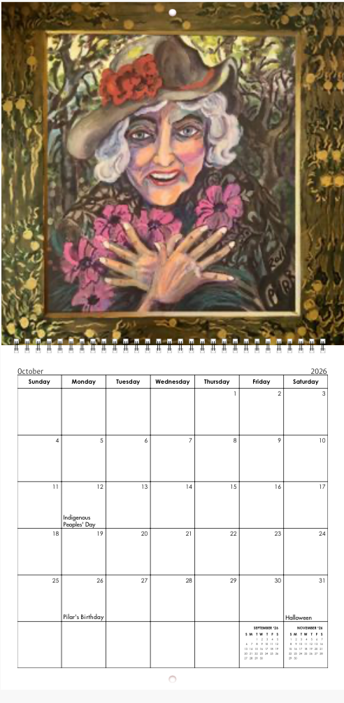 Calendar 2026: Welcome to Casa Pilar!