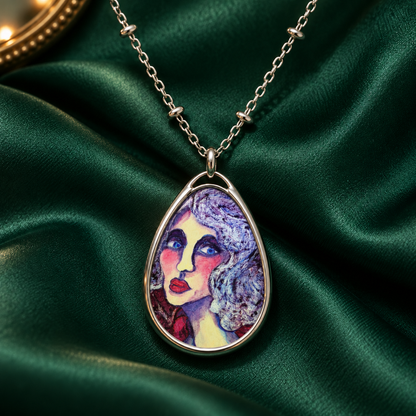 Oval Necklace - Lisette