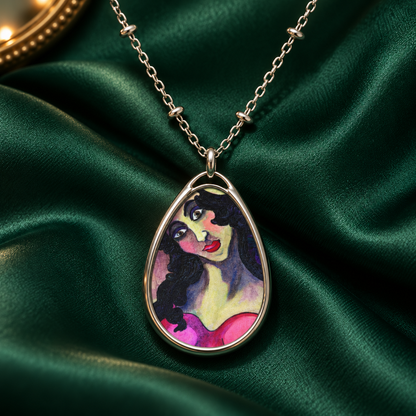 Oval Necklace - Violetta