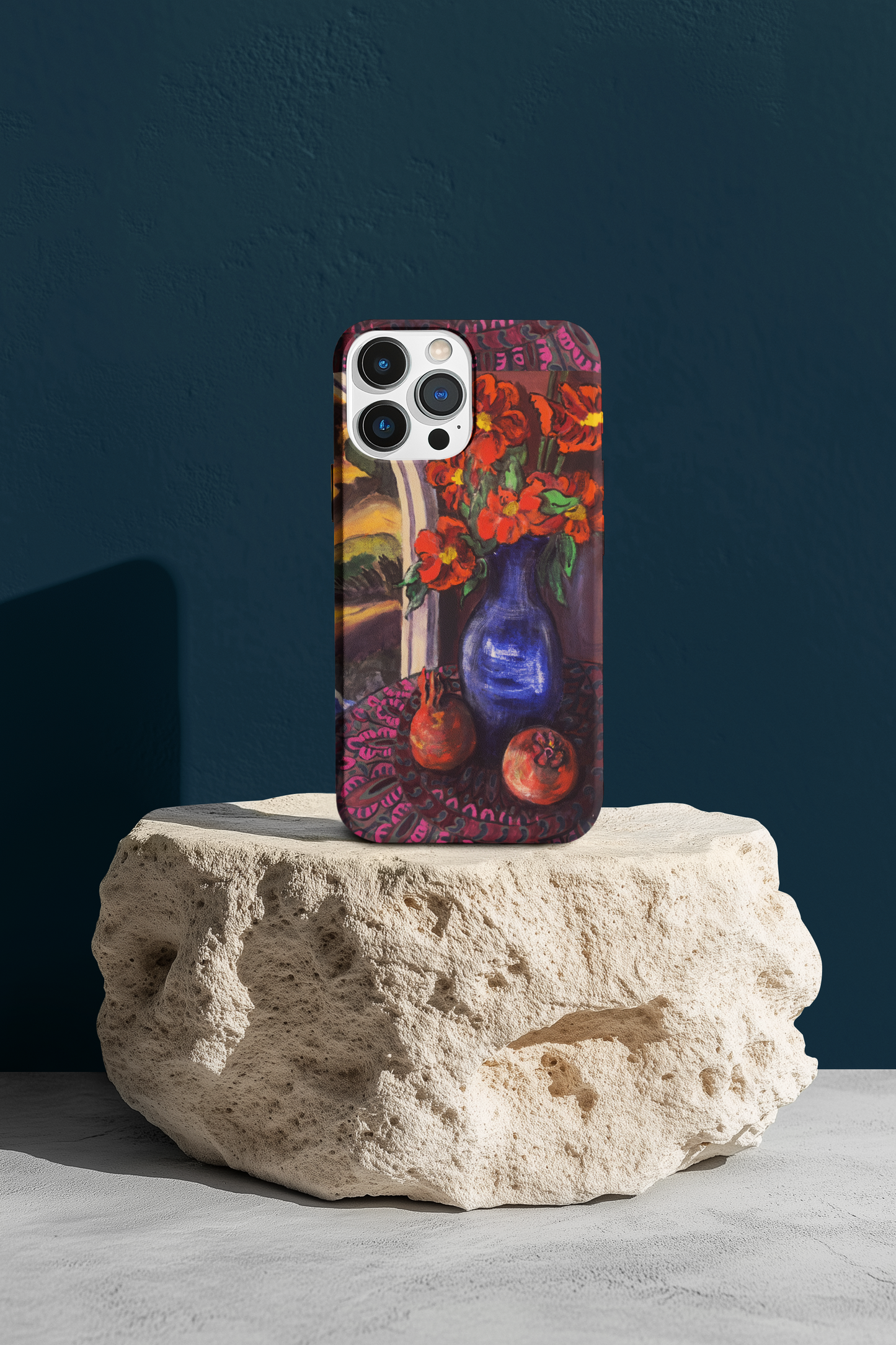 Flores con Granadas - iPhone Case