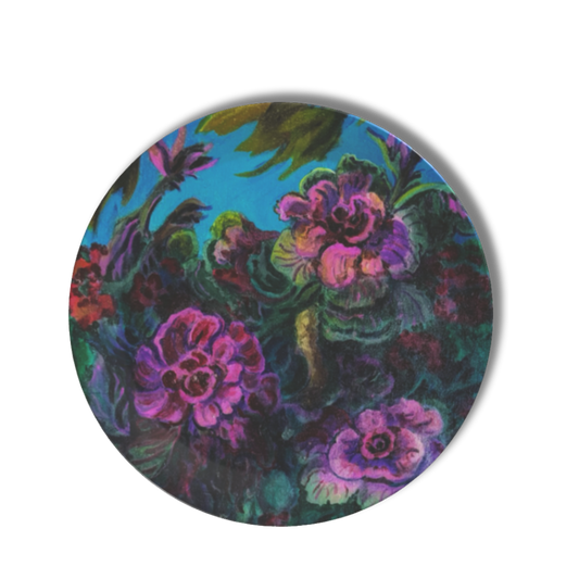 Party Plate - Cabbage Rose