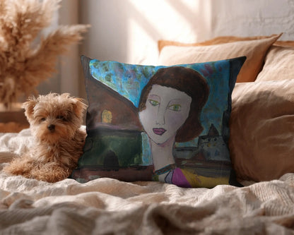 Decorative Pillow - Village Girl