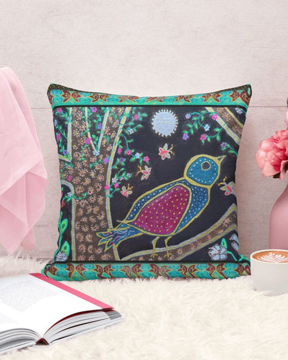 Decorative Pillow - Pajaro y Luna