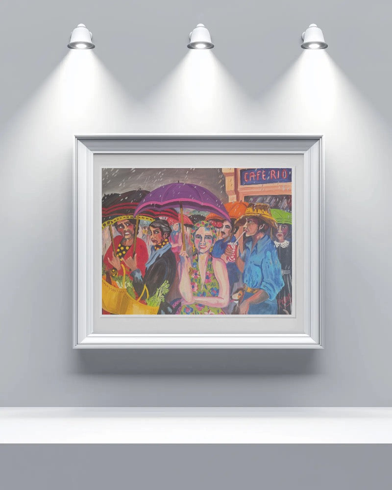 Fine Art Print - Cafe Rio, Pilar Pobil
