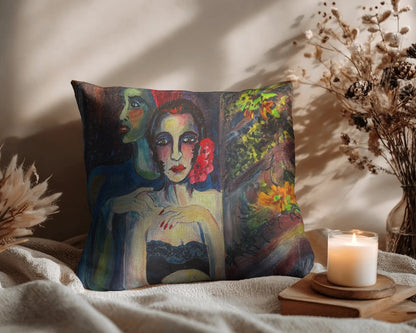 Decorative Pillow  The Morning After the Show