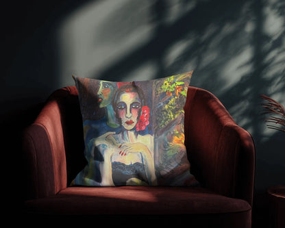 Decorative Pillow  The Morning After the Show