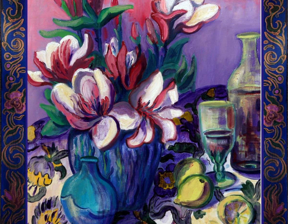 Placemat, Pink Magnolias