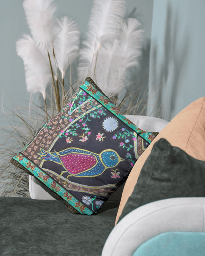 Decorative Pillow - Pajaro y Luna
