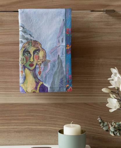 Cotton Tea Towel - Eloise