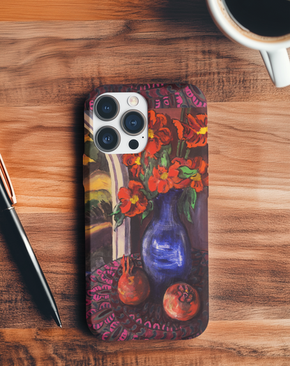 Flores con Granadas - iPhone Case