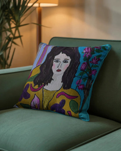 Decorative Pillow - Magnolia Tree