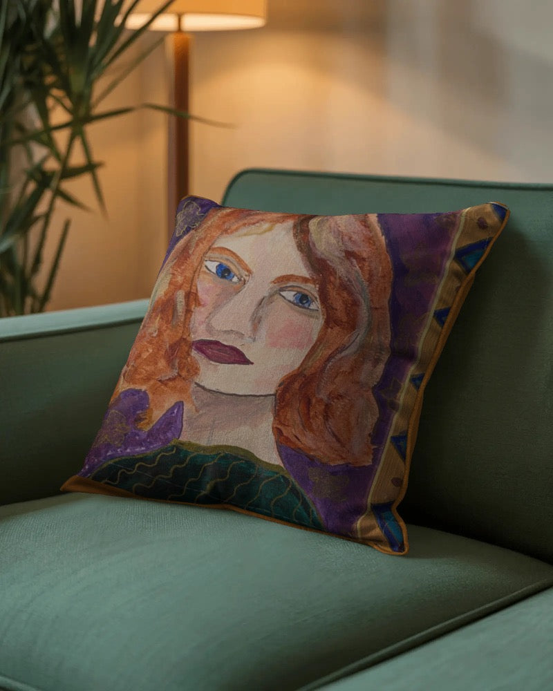 Decorative Pillow - Blue Eyes