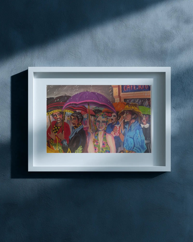 Fine Art Print - Cafe Rio, Pilar Pobil