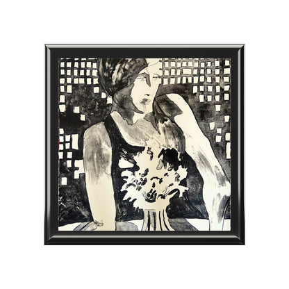 Jewelry and Keepsake Box "Night Out in Black and White"