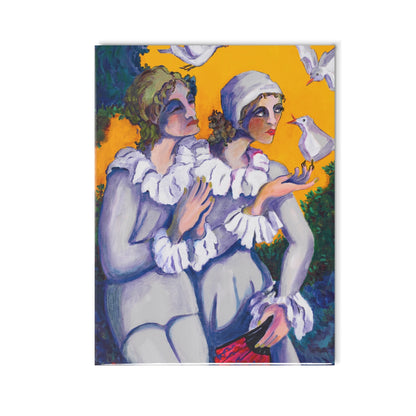 Ceramic Art Tile - Message of the Doves