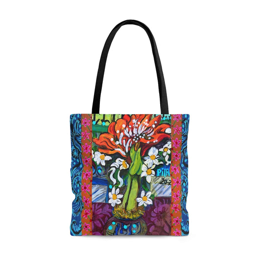 Tote Bag - "Winter Amaryllis"