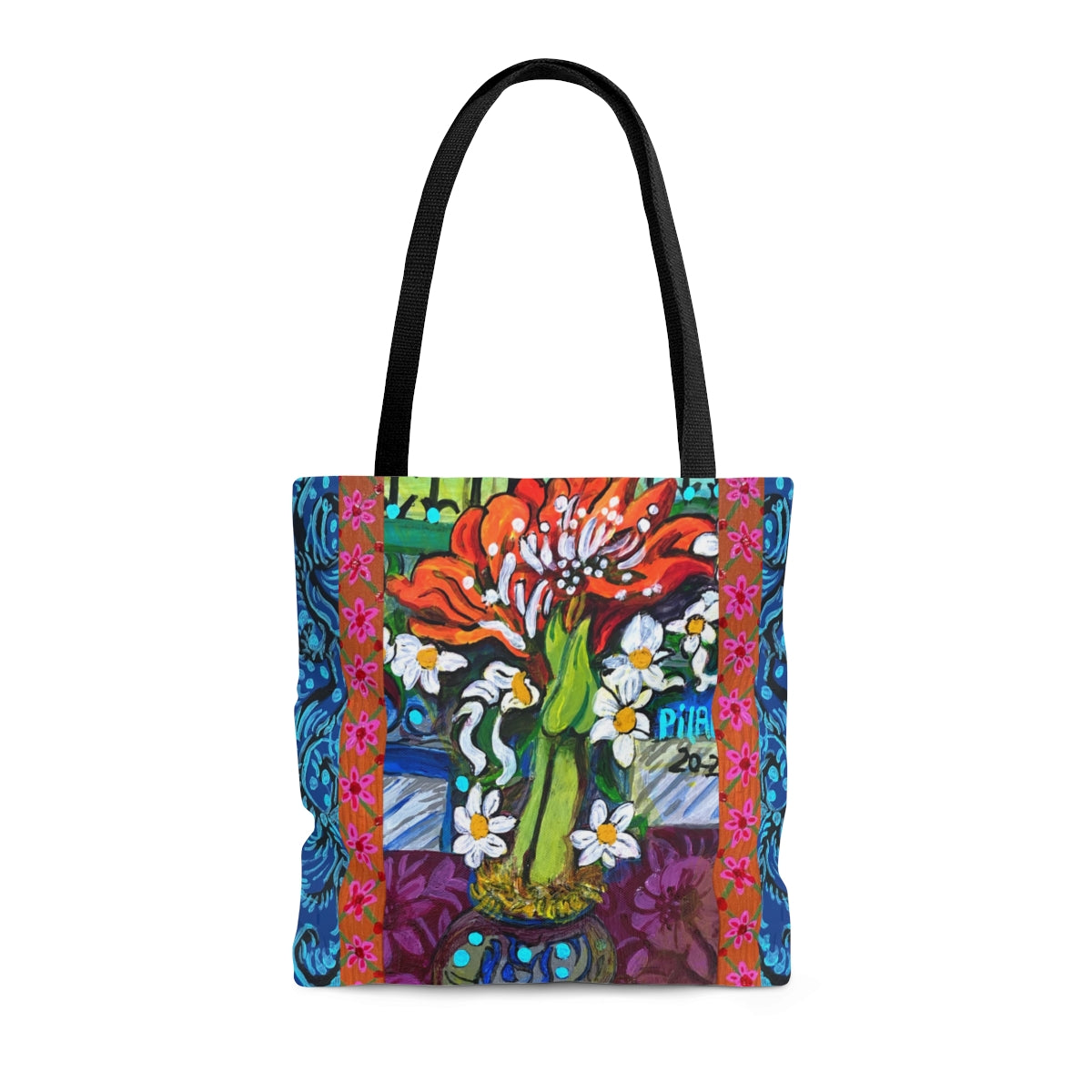 Tote Bag - "Winter Amaryllis"