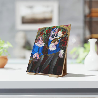 Ceramic Art Tile - The Troubadours