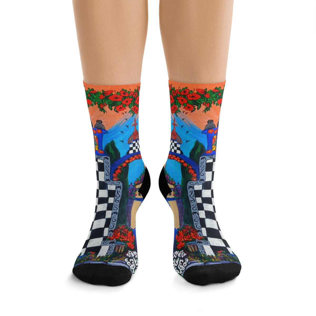 Eco-Friendly Socks - "Barcelona Fantasy"