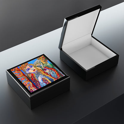Jewelry and Keepsake Box - Isabel (from Comedia dell'arte series)