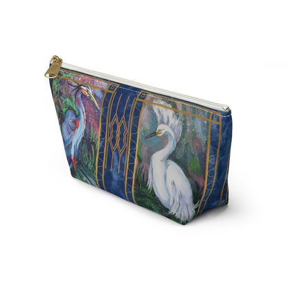 Perfect Pouch "Two Herons"