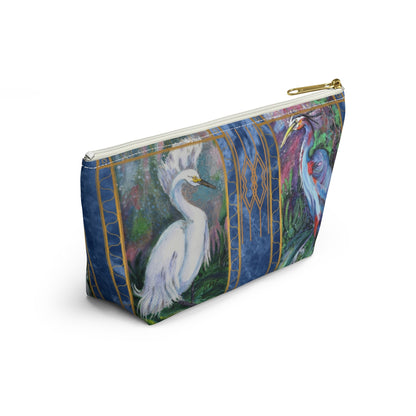 Perfect Pouch "Two Herons"