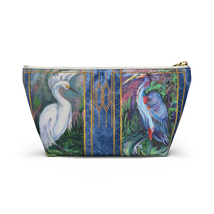 Perfect Pouch "Two Herons"