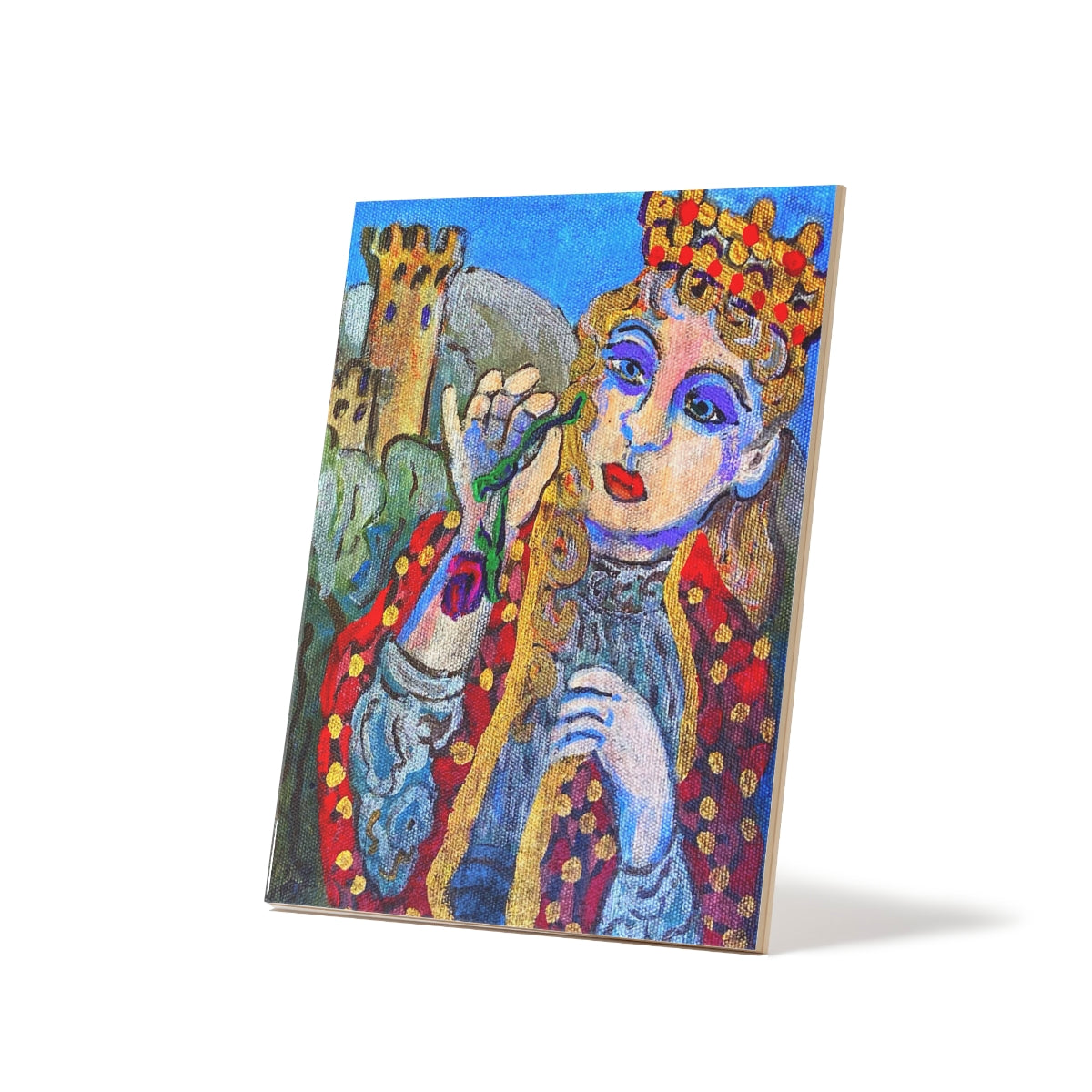 Ceramic Art Tile - Isabel