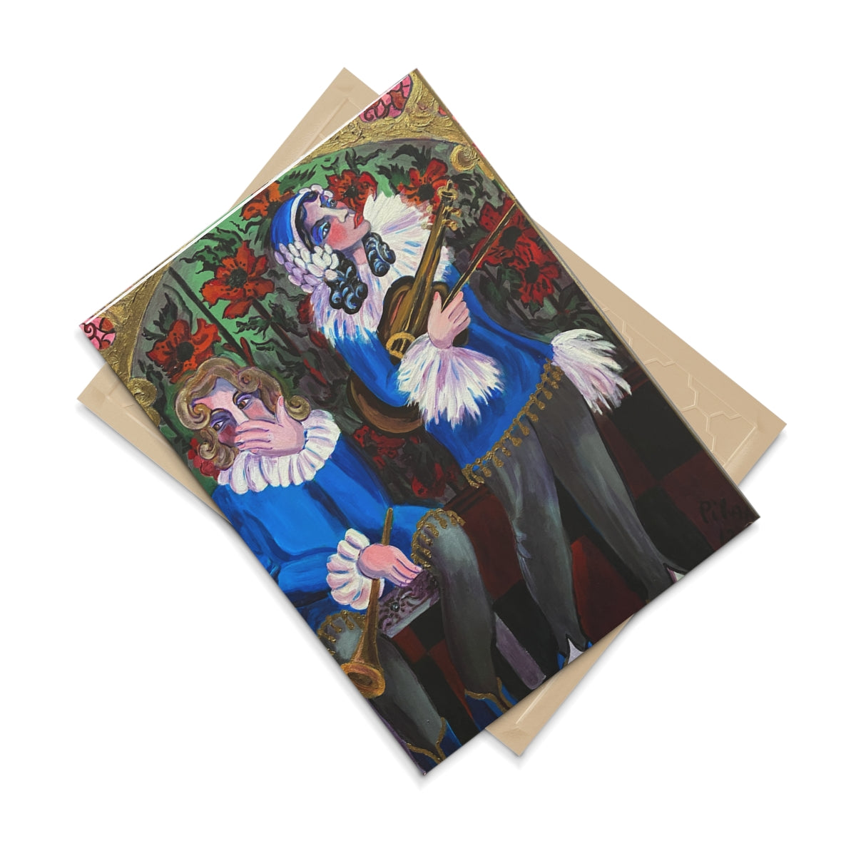 Ceramic Art Tile - The Troubadours