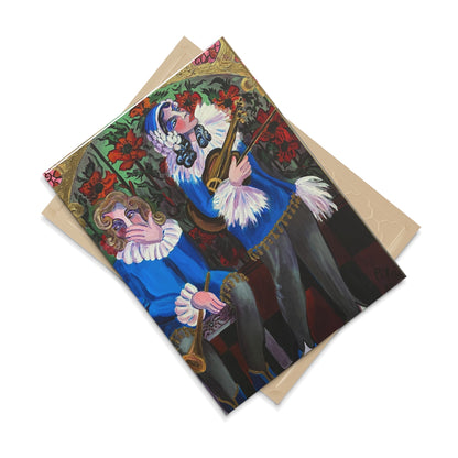 Ceramic Art Tile - The Troubadours