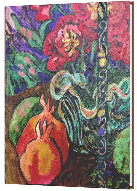 Casebound Journal, "Jenny's Pomegranates"