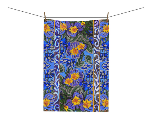 Cotton Tea Towel - Morning Glories - SOLD OUT!
