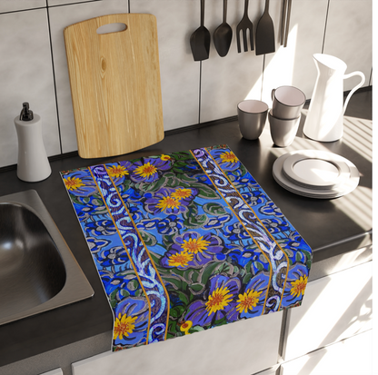 Cotton Tea Towel - Morning Glories - SOLD OUT!