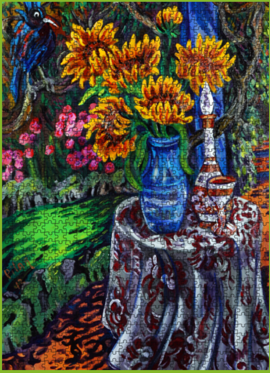 Jigsaw Puzzle, "Pilar's Garden"