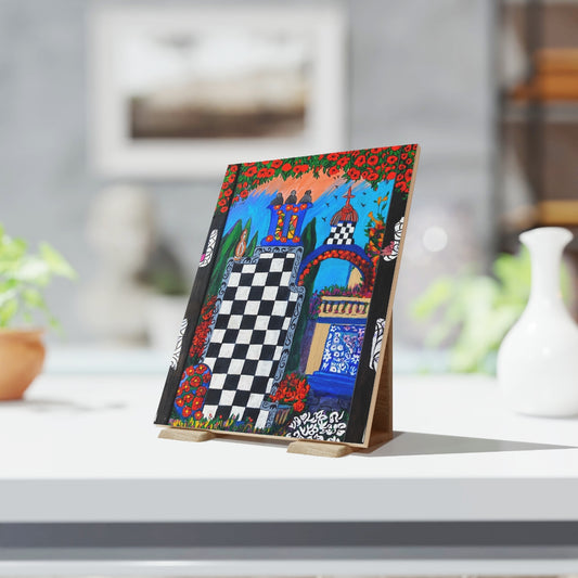 Ceramic Art Tile - Barcelona Fantasy