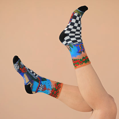Eco-Friendly Socks - "Barcelona Fantasy"