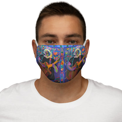 Face Mask- "Jerry Among the Stars" Snug-Fit