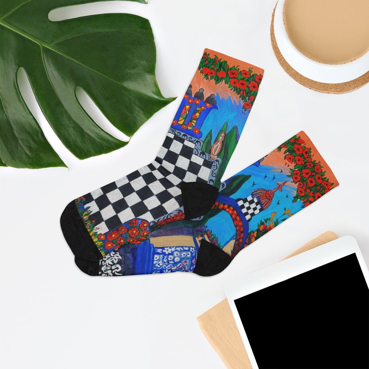 Eco-Friendly Socks - "Barcelona Fantasy"