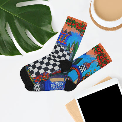 Eco-Friendly Socks - "Barcelona Fantasy"