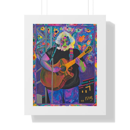 Framed Poster-"Jerry Among The Stars"
