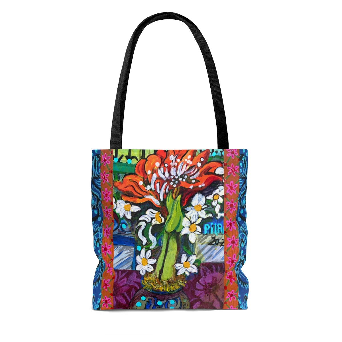Tote Bag - "Winter Amaryllis"